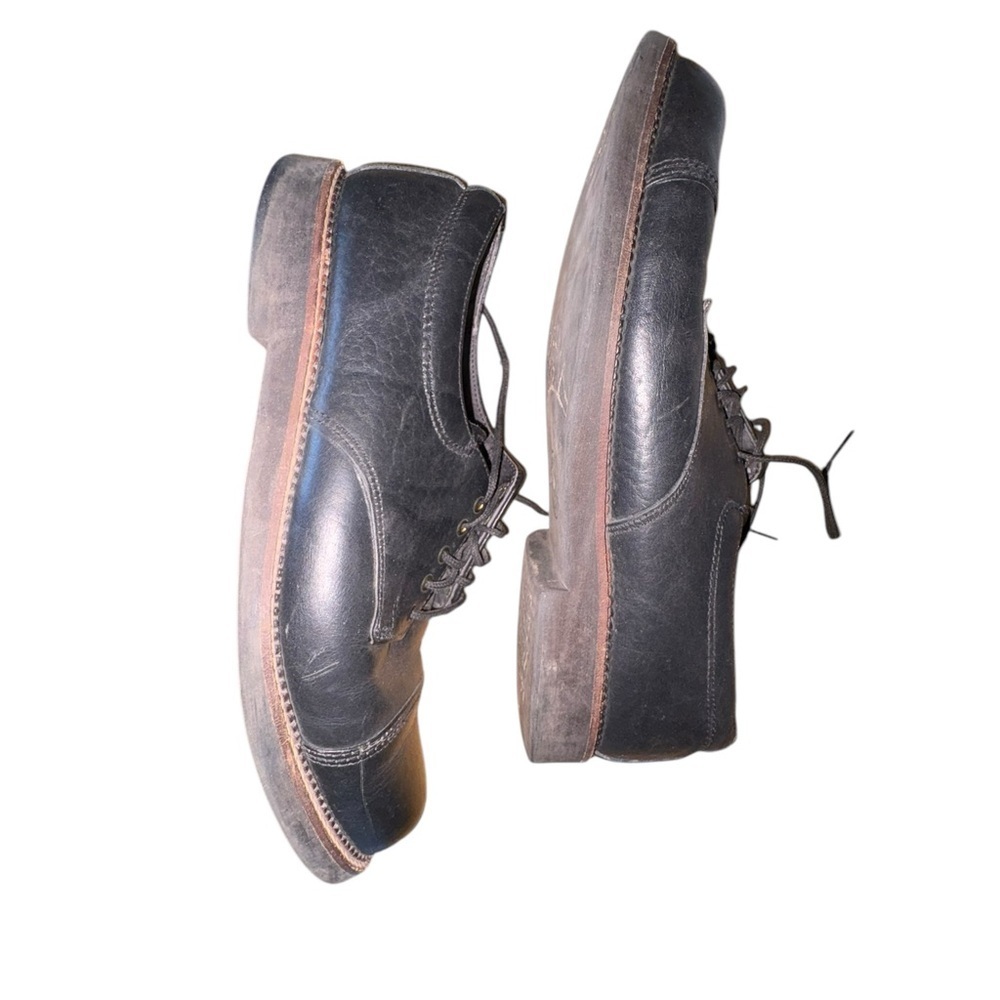 SOLD
HS Trask Brown Authentic Bison Leather Oxford Dress Shoes 11 - Picture 3 of 14